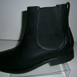 COLE HAAN Air Stanton Chelsea C10938  Black Leather Dress Ankle BOOTS  9 1/2 M