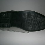 COLE HAAN Air Stanton Chelsea C10938  Black Leather Dress Ankle BOOTS  9 1/2 M