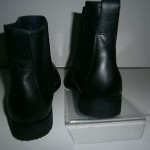 COLE HAAN Air Stanton Chelsea C10938  Black Leather Dress Ankle BOOTS  9 1/2 M