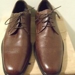 MEN’S COLE HAAN BROWN LEATHER LACE SHOES  SIZE 13M
