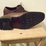 MEN’S COLE HAAN BROWN LEATHER LACE SHOES  SIZE 13M
