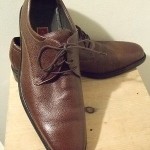 MEN’S COLE HAAN BROWN LEATHER LACE SHOES  SIZE 13M