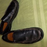 Men’s Cole Haan Slip On Black Leather Loafers US Size 13 M