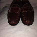 COLE HAAN COUNTRY TOBACCO BROW LEATHER SLIP ON