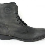 Diesel Leather Norman Boot in Black Olive 9.5 D $195