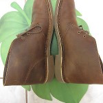 Clarks Bushacre 2 Beeswax Brown Leather Chukka Boot Men’s Size 8