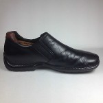 Cole Haan Slip on US 11M Leather upper Black Mens Shoes