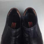 Cole Haan Slip on US 11M Leather upper Black Mens Shoes