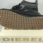 Diesel Midday Designer Sneaker gray lightly used with box