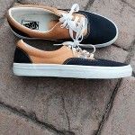 Vans Era Sunflower Size 11 Dogtown z-boys two tone 70s style!