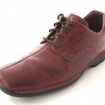 Cole Haan 8 Brown Leather Oxfords Shoes Mens Laces Casual Dress C0474 Square Toe
