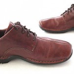 Cole Haan 8 Brown Leather Oxfords Shoes Mens Laces Casual Dress C0474 Square Toe