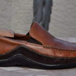 Cole Haan Brown loafers comfort sole two tone men’s shoes Tucker driving shoe 10