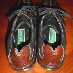 Mens COLE HAAN Dress Oxford Sneakers Shoes  Brown Black Size 8 1/2M EUC