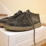Clarks Originals Desert Trek Shoe in Green Camo size 8.5 new condition very rare