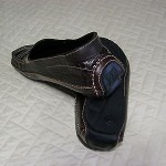 COLE HAAN  MEN SHOES SZ 10w BROWN LEATHER LOAFERS SLIP ONS