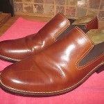 Men’s Brown Leather Slip On Casual Shoes by Cole Haan Size 14 W