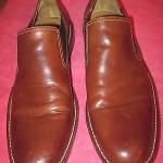 Men’s Brown Leather Slip On Casual Shoes by Cole Haan Size 14 W
