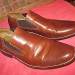 Men’s Brown Leather Slip On Casual Shoes by Cole Haan Size 14 W