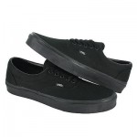 Unisex Vans Era Classic All Black Shoe – Size 10 Men or 12 Women