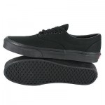 Unisex Vans Era Classic All Black Shoe – Size 10 Men or 12 Women
