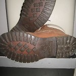 TIMBERLAND LEATHER MEN’S BOOTS BROWN WHITE WATERPROOF CONSTRUCT (NO RESERVE)
