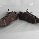 Men’s Diesel Fashion Sneakers Size US 8.5 UR 41 Suede Leather Uppers Brown tones