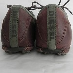Men’s Diesel Fashion Sneakers Size US 8.5 UR 41 Suede Leather Uppers Brown tones