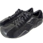 Diesel Auriga Shoes Mens Sneakers Black Leather Size 12
