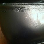 MEN’S HUGO BOSS BLACK SLIP ON CASUAL DRESS SHOES SIZE 10 MADE IN ITALY NICE!!!!