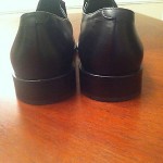 MEN’S HUGO BOSS BLACK SLIP ON CASUAL DRESS SHOES SIZE 10 MADE IN ITALY NICE!!!!