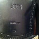 MEN’S HUGO BOSS BLACK SLIP ON CASUAL DRESS SHOES SIZE 10 MADE IN ITALY NICE!!!!