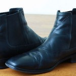 Cole Haan Air Kilgore Black Leather Chelsea Pull-on Boots Size 9.5