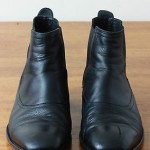 Cole Haan Air Kilgore Black Leather Chelsea Pull-on Boots Size 9.5