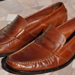 Cole Haan brown tan penny loafer 11 M D men’s shoes leather