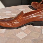 Cole Haan brown tan penny loafer 11 M D men’s shoes leather