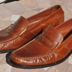 Cole Haan brown tan penny loafer 11 M D men’s shoes leather