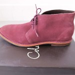 New Cole Haan Burgundy Suede Chukka Ankle Boots Shoes Men’s 11