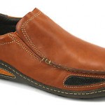 Cole Haan Nike Air Tan Leather Brown Venetian Slip On Loafers Men’s Shoes 7.5 M