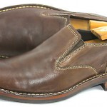 Cole Haan Nike Air Canton Leather Brown Slip On Loafers Men’s EUC Shoes 8.5 M