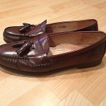 Cole Haan Brown Leather Tassel Casual Dress Shoe-Sz 12D