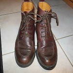 Cole Haan Country Brown Leather Boots Mens US Size 10 M Good Condition