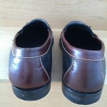 Cole Haan Black Brown Pinch Tassel Loafers Brown Leather Size 10 D  Men’s