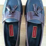Cole Haan Black Brown Pinch Tassel Loafers Brown Leather Size 10 D  Men’s