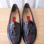 MENS Cole Haan City Loafers w/ Tassles Burgundy 12 A  