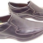 Cole Haan Nike Air Everett  Black Leather Slip On Loafer Mens Shoes  10 1/2 M