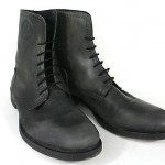 Diesel Leather Norman Boot in Black Olive 9.5 D $195