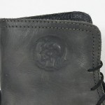 Diesel Leather Norman Boot in Black Olive 9.5 D $195
