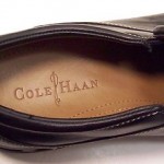 Cole Haan Nike Air Everett  Black Leather Slip On Loafer Mens Shoes  10 1/2 M