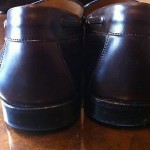 “VINTAGE” CLASSY BLACK/BROWN COLE HAAN COLLECTION STRING TIED MOCS SZ9.5(M) WOW!